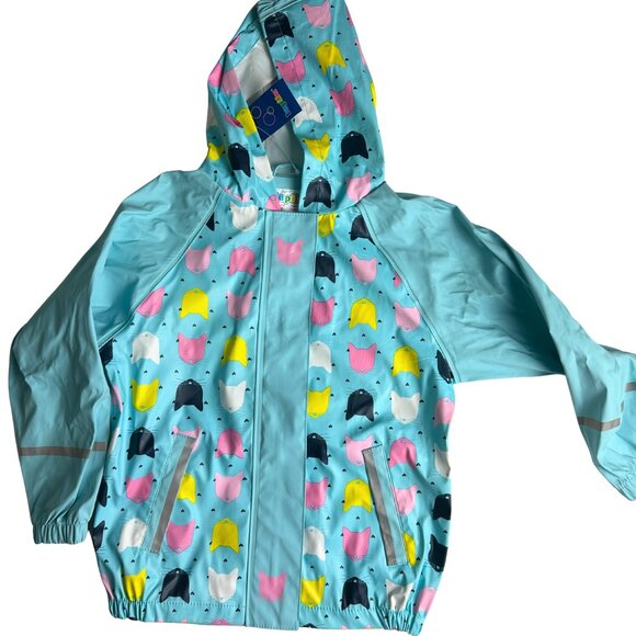 Kids Raincoat with Cats - Picture 2 of 5